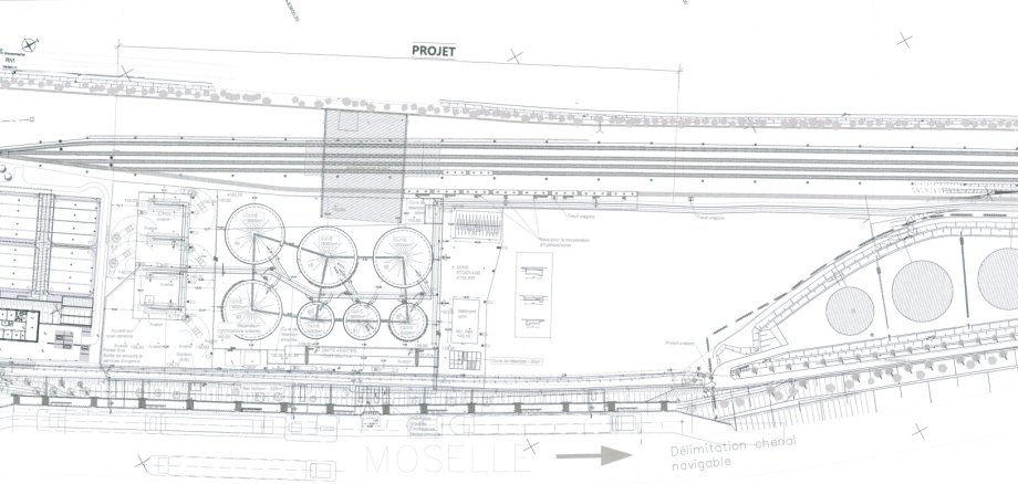 Excerpt from site plan Tanklux extension