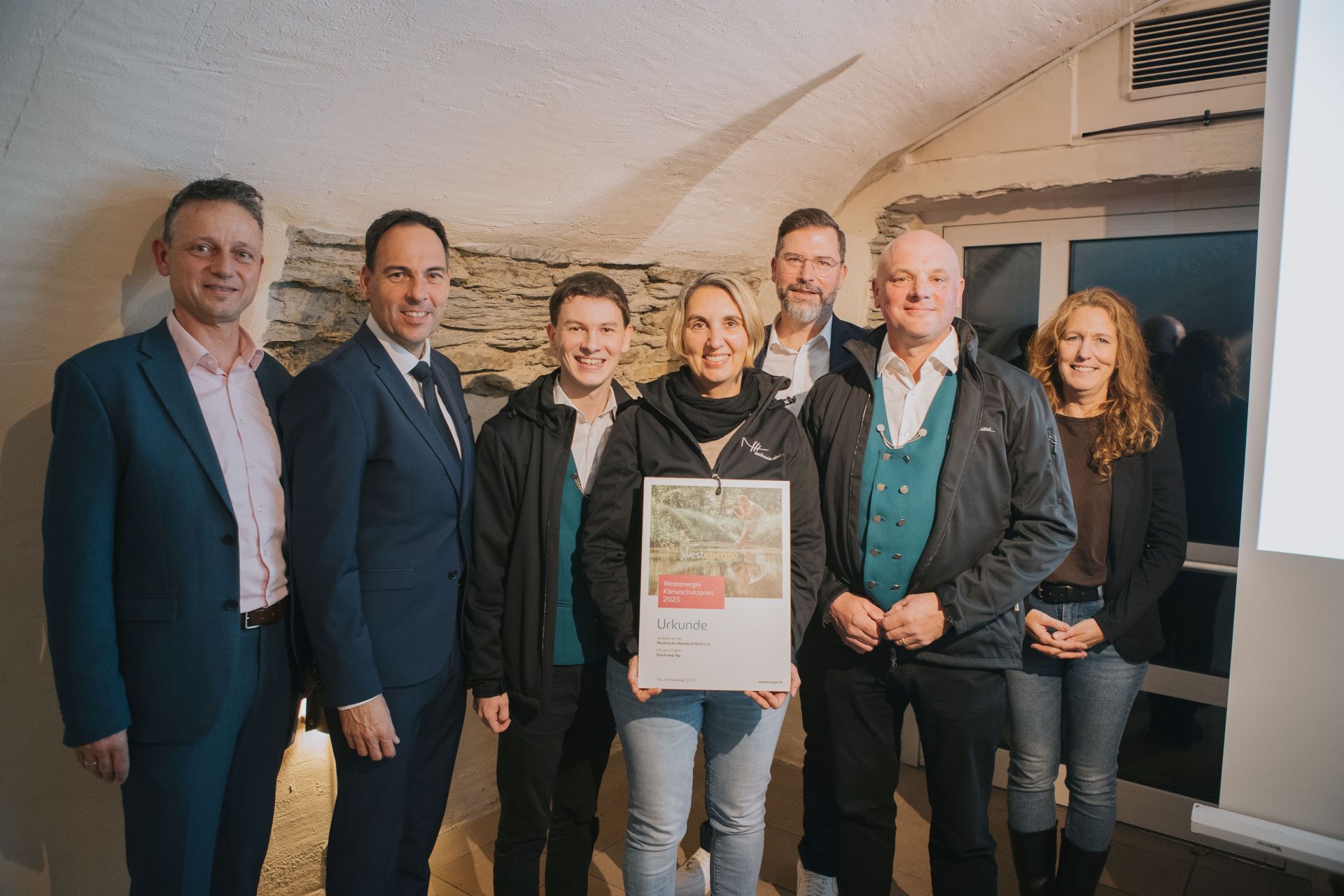 Klimaatbeschermingsprijs voor muziekclub Nittel 2025 Klimaatbeschermingsprijs voor muziekclub Nittel 2025