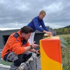 In samenwerking met de kunstenaars Julian Köster en "Pyrex" werden ideeën ontwikkeld en vervolgens uitgevoerd.