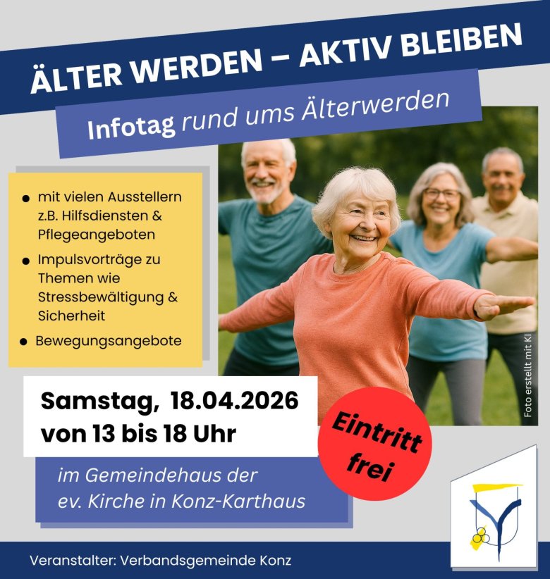 Poster voor de Dag van de Senioren