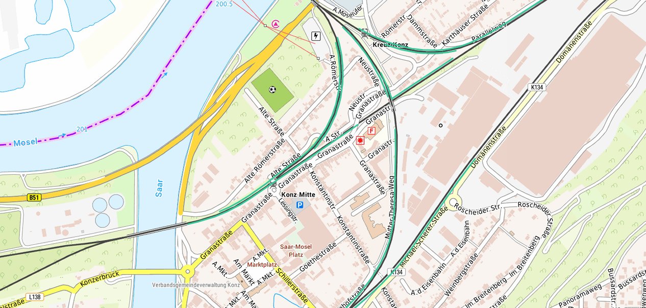 Geluidsbarrières Konz