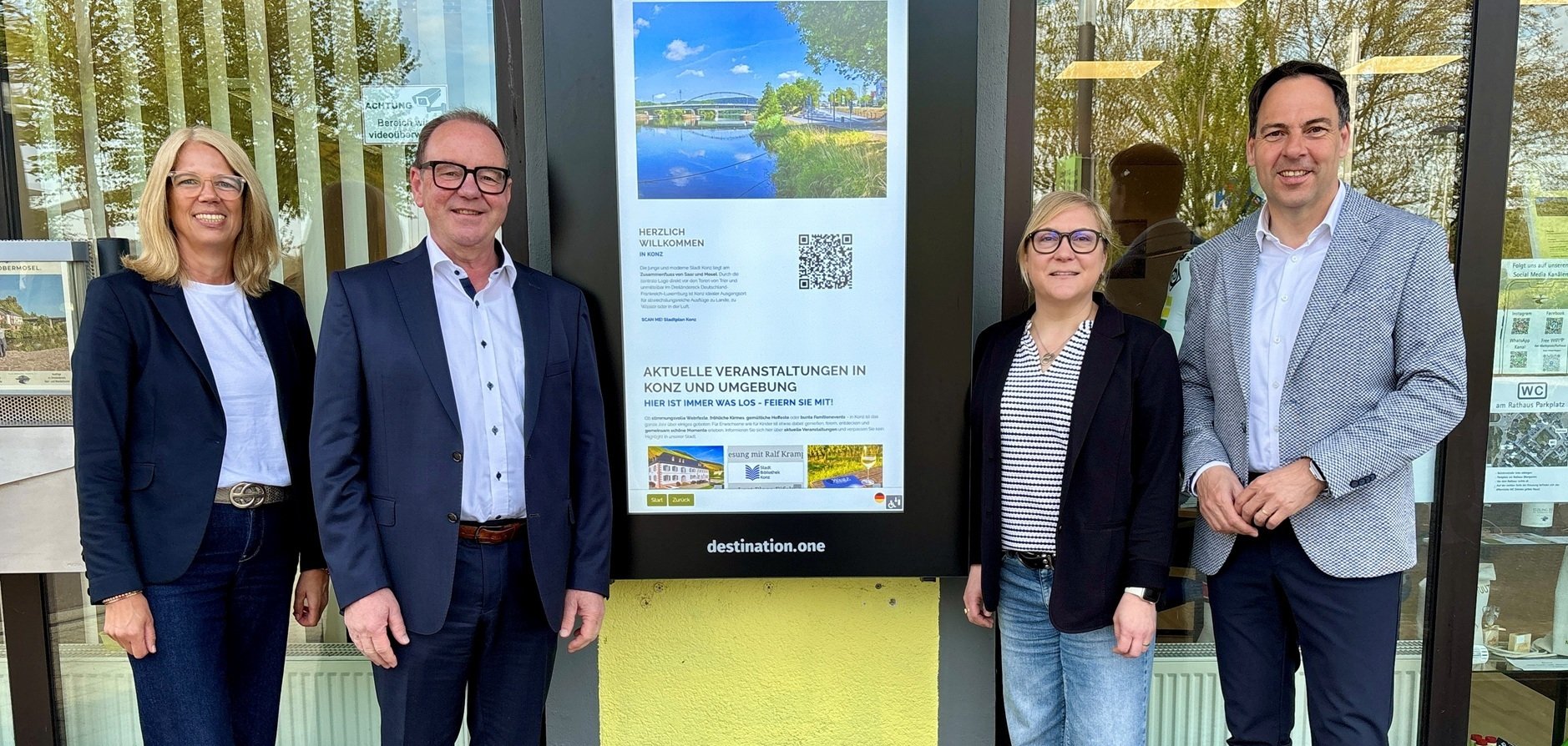 Nieuwe informatiekiosk bij Saar-Obermosel Toerisme