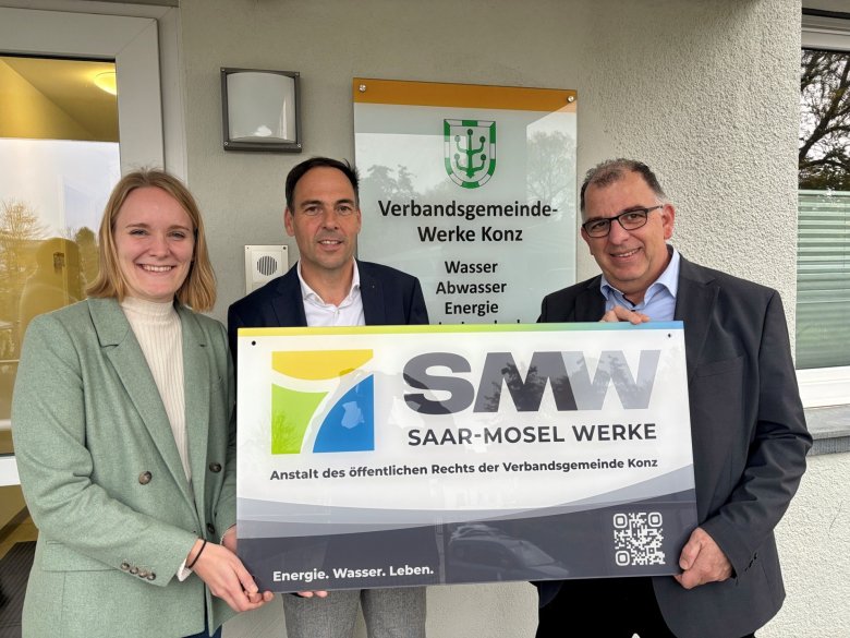 Präsentation des neuen Namens und Erscheinungsbildes der Verbandsgemeindewerke Konz AöR Präsentation des neuen Namens und Erscheinungsbildes der Verbandsgemeindewerke Konz AöR