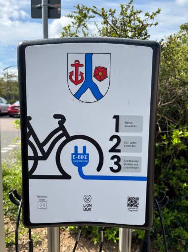 Neue Fahrradladesäulen in Konz