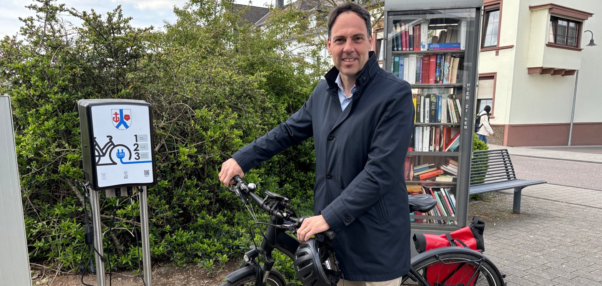 Neue Fahrradladesäulen in Konz