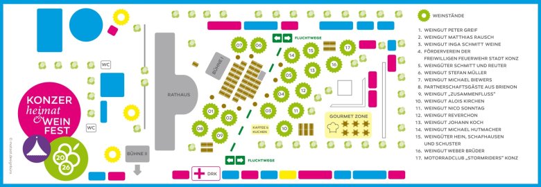 Plan Festplätze Weinstände