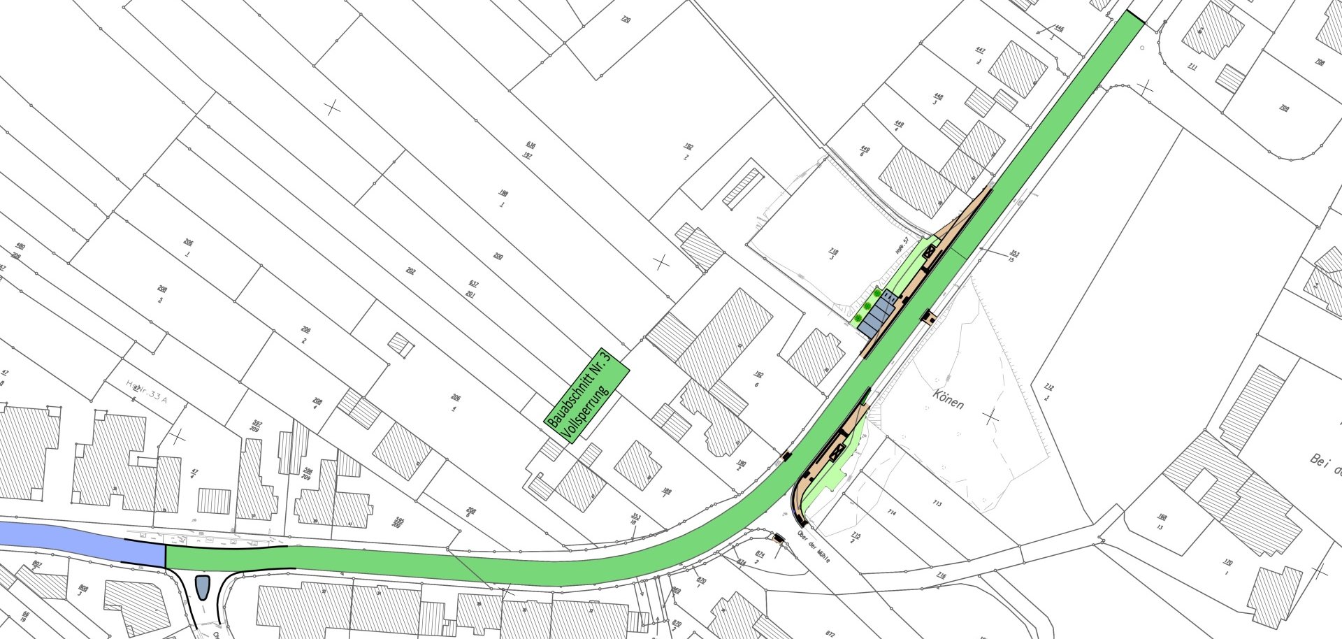 Letzter Bauabschnitt Ortsdurchfahrt Könen Letzter Bauabschnitt Ortsdurchfahrt Könen