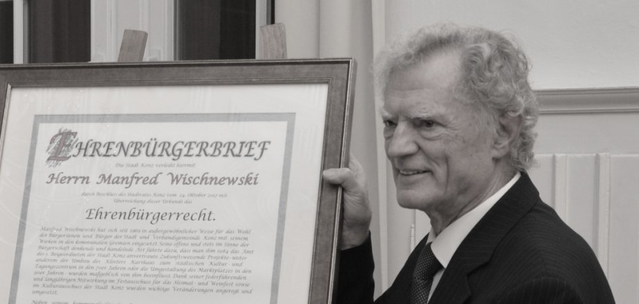 Manfred Wischnewski verstorben Manfred Wischnewski verstorben