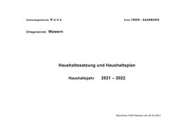 Vorschau Haushaltsplan Wawern 2021-2022  Beschluss OGR am 26.04.2021.pdf