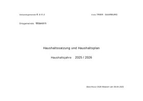 Vorschau Haushaltsplan Wawern 2025-2026  Beschluss OGR Wawern am 09.04.2025.pdf