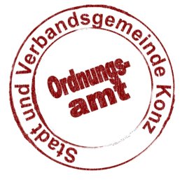 Symbolbild Stempel Ordnungsamt